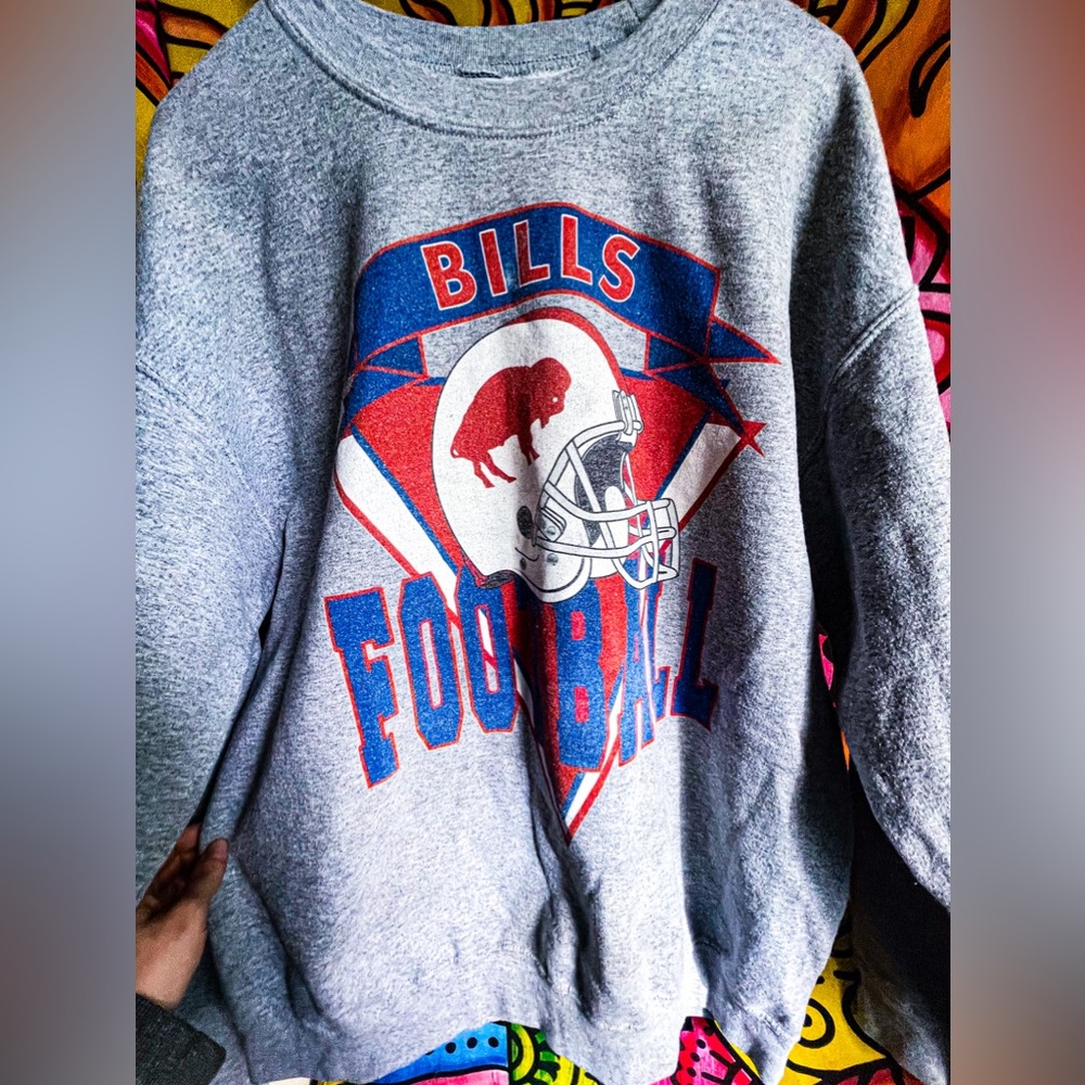 W Buffalo Bills Crew-neck